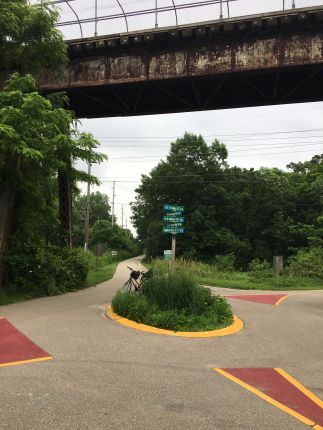 Bike Roundabout in Madison