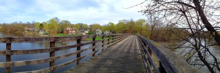 Bridge over the Fox River on Prairie Trail