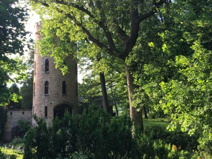 Tower along Fox River Trail