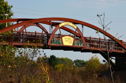 Virgil Gilman Trail bridge over Galena Ave