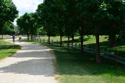 Bike Riders on the DPR Trail