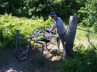 blockaid near power plant