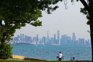 Chicago Skyline as seen from the south