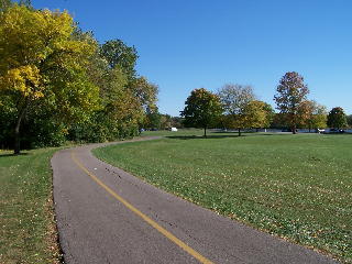 The South side of Higgins (Route 72)