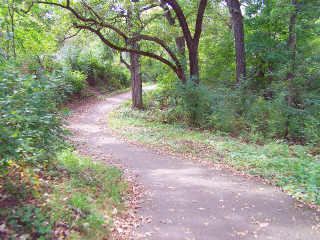 More hills on Fox River Trail